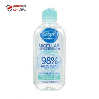 آب پاک کننده صورت دافی مدل Hydration حجم 200 میلی لیتر
