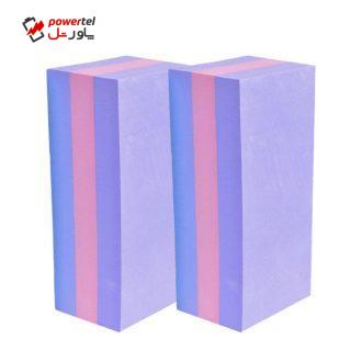 آجر یوگا مدل شارک بسته 2 عددی آجر یوگا مدل شارک بسته 2 عددی