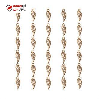آویز دستبند نمدیکا طرح بال فرشته بسته 30 عددی