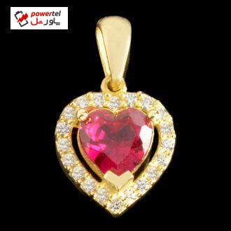 آویز گردنبند طلا 18 عیار زنانه کد 6773