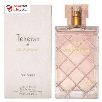 ادوپرفیوم زنانه لیلا حاتمی مدل Teheran Women حجم 100 میلی لیتر ادوپرفیوم زنانه لیلا حاتمی مدل Teheran Women حجم 100 میلی لیتر