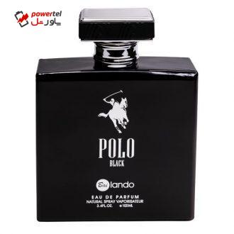 ادوپرفیوم مردانه بایلندو مدل Polo Black حجم 100 میلی لیتر ادوپرفیوم مردانه بایلندو مدل Polo Black حجم 100 میلی لیتر