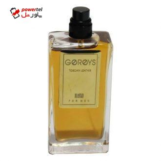 ادوکلن تستر مردانه گریس مدل Toscan Leathirحجم 115 میلی لیتر