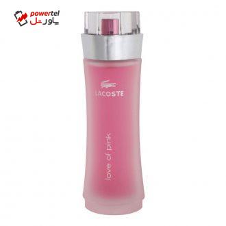 ادو تویلت زنانه لاگوست مدل Love Of Pink حجم 90 میلی لیتر ادو تویلت زنانه لاگوست مدل Love Of Pink حجم 90 میلی لیتر
