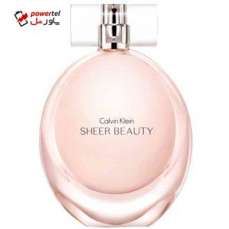 ادو تویلت زنانه کلوین کلاین مدل Sheer Beauty حجم 100 میلی لیتر