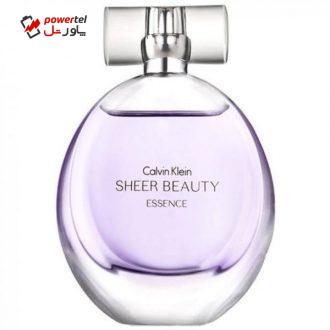 ادو تویلت زنانه کلوین کلاین مدل Sheer Beauty Essence حجم 100 میلی لیتر ادو تویلت زنانه کلوین کلاین مدل Sheer Beauty Essence حجم 100 میلی لیتر