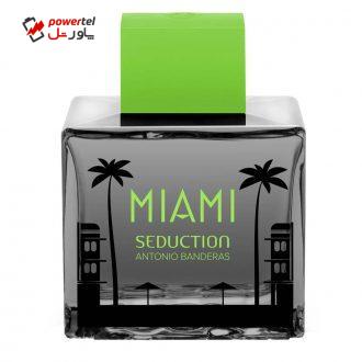ادو تویلت مردانه آنتونیو باندراس مدل Miami Seduction Black حجم 100 میلی لیتر ادو تویلت مردانه آنتونیو باندراس مدل Miami Seduction Black حجم 100 میلی لیتر
