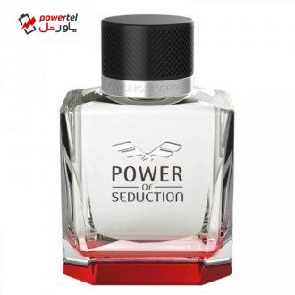 ادو تویلت مردانه آنتونیو باندراس مدل Power of Seduction حجم 100 میلی لیتر ادو تویلت مردانه آنتونیو باندراس مدل Power of Seduction حجم 100 میلی لیتر
