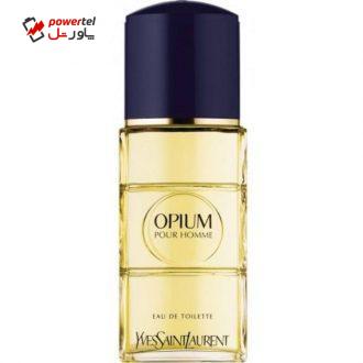 ادو تویلت مردانه ایو سن لوران مدل Opium Pour Homme حجم 100 میلی لیتر