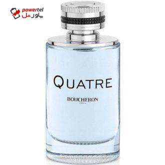 ادو تویلت مردانه بوچرون مدل Quatre Pour Homme حجم 100 میلی لیتر