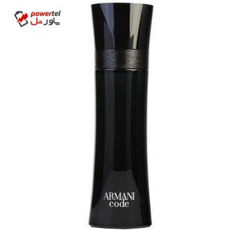 ادو تویلت مردانه جورجیو آرمانی مدل Armani Code حجم 125 میلی‌ لیتر