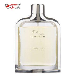 ادو تویلت مردانه جگوار مدل Classic Gold حجم 100 میلی لیتر