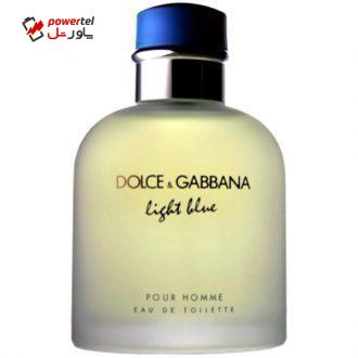 ادو تویلت مردانه دولچه اند گابانا Light Blue Pour Homme حجم 125ml