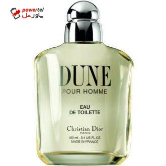 ادو تویلت مردانه دیور مدل Dune حجم 100 میلی لیتر