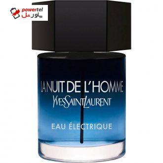 ادو تویلت مردانه لانکوم مدل La Nuit de L’Homme Eau Électrique حجم 100 میلی لیتر ادو تویلت مردانه لانکوم مدل La Nuit de L’Homme Eau Électrique حجم 100 میلی لیتر