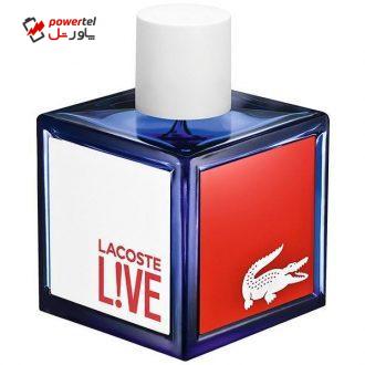 ادو تویلت مردانه لاکاست Live حجم 100ml ادو تویلت مردانه لاکاست Live حجم 100ml