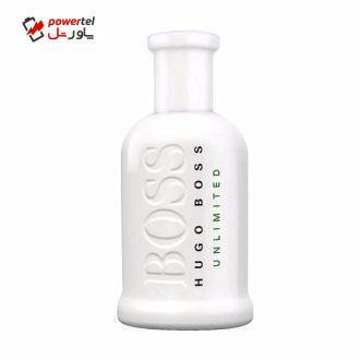ادو تویلت مردانه هوگو باس مدل Bottled Unlimited حجم 200 میلی لیتر