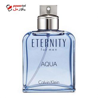 ادو تویلت مردانه کلوین کلاین مدل Eternity Aqua حجم 100 میلی لیتر ادو تویلت مردانه کلوین کلاین مدل Eternity Aqua حجم 100 میلی لیتر