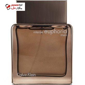 ادو تویلت مردانه کلوین کلاین مدل Euphoria Intense حجم 100 میلی لیتر