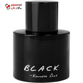 ادو تویلت مردانه کنت کول مدل Kenneth Cole Black  حجم 100 میلی لیتر