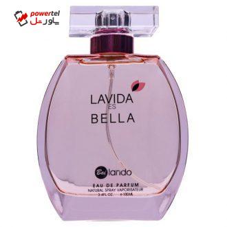ادو پرفیوم زنانه بایلندو مدل lavida es bella حجم 100 میلی لیتر