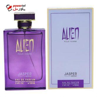 ادو پرفیوم زنانه جاسپر برند مدل Alien حجم 100 میلی لیتر ادو پرفیوم زنانه جاسپر برند مدل Alien حجم 100 میلی لیتر