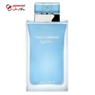 ادو پرفیوم زنانه دولچه گابانا مدل Light Blue Eau Intense حجم 100 میلی لیتر ادو پرفیوم زنانه دولچه گابانا مدل Light Blue Eau Intense حجم 100 میلی لیتر