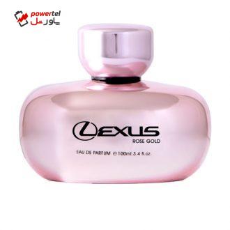 ادو پرفیوم زنانه رودیر مدل Lexus Rose Gold حجم 100 میلی لیتر