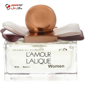 ادو پرفیوم زنانه زوا مدل LAMOUR Lalique حجم 30 میلی لیتر ادو پرفیوم زنانه زوا مدل LAMOUR Lalique حجم 30 میلی لیتر