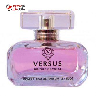 ادو پرفیوم زنانه فراگرنس ورد مدل VERSUS BRIGHT CRYSTAL حجم 100 میلی لیتر ادو پرفیوم زنانه فراگرنس ورد مدل VERSUS BRIGHT CRYSTAL حجم 100 میلی لیتر