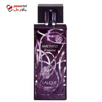 ادو پرفیوم زنانه لالیک مدل Amethyst  Exquise حجم 100 میلی لیتر
