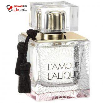 ادو پرفیوم زنانه لالیک مدل L’Amour Pink حجم 100 میلی‌ لیتر