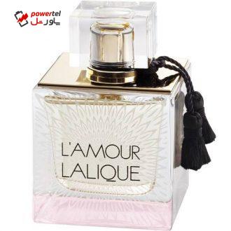 ادو پرفیوم زنانه لالیک مدل Le Amour حجم 100 میلی‌ لیتر