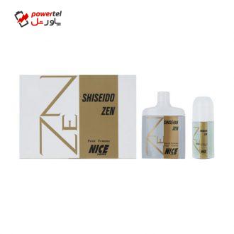 ادو پرفیوم زنانه نایس پاپت مدل Shiseido Zen حجم 82 میلی لیتر به همراه رول ضد تعریق ادو پرفیوم زنانه نایس پاپت مدل Shiseido Zen حجم 82 میلی لیتر به همراه رول ضد تعریق