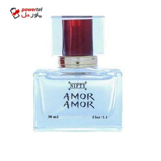 ادو پرفیوم زنانه نیفتی مدل Amor Amor حجم 30 میلی لیتر