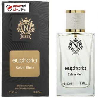 ادو پرفیوم زنانه نیفتی مدل Euphoria Calvin Klein حجم 100 میلی لیتر ادو پرفیوم زنانه نیفتی مدل Euphoria Calvin Klein حجم 100 میلی لیتر