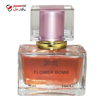 ادو پرفیوم زنانه نیفتی مدل Flower Bomb حجم 30 میلی لیتر ادو پرفیوم زنانه نیفتی مدل Flower Bomb حجم 30 میلی لیتر