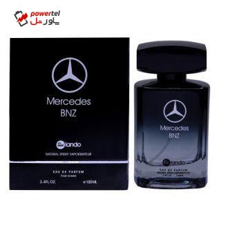 ادو پرفیوم مردانه  بای لندو مدل Mercedes Bnz حجم 100 میلی لیتر