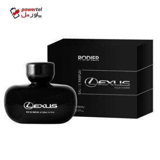 ادو پرفیوم مردانه رودیر مدل Lexus Black حجم 100 میلی لیتر