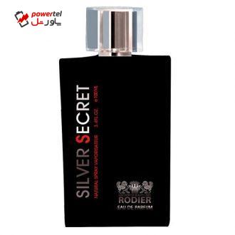 ادو پرفیوم مردانه رودیر مدل Silver Secret حجم 100 میلی لیتر