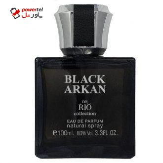 ادو پرفیوم مردانه ریو کالکشن مدل Rio Black Arkan حجم 100ml
