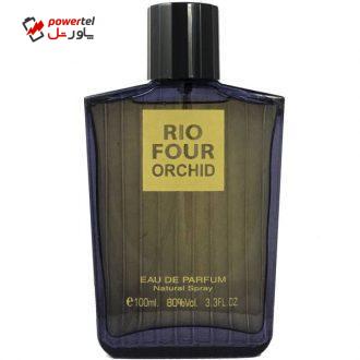 ادو پرفیوم مردانه ریو کالکشن مدل Rio Four Orchid حجم 100ml ادو پرفیوم مردانه ریو کالکشن مدل Rio Four Orchid حجم 100ml
