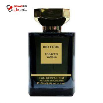 ادو پرفیوم مردانه ریو کالکشن مدل Tobacco Vanilla حجم 100ml ادو پرفیوم مردانه ریو کالکشن مدل Tobacco Vanilla حجم 100ml