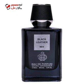 ادو پرفیوم مردانه فراگرنس ورد مدل Black Leather حجم 100 میلی لیتر