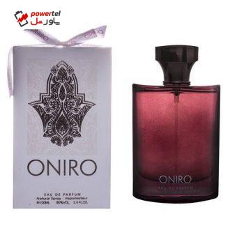 ادو پرفیوم مردانه فراگرنس ورد مدل ONIRO حجم 100 میلی لیتر ادو پرفیوم مردانه فراگرنس ورد مدل ONIRO حجم 100 میلی لیتر