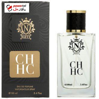 ادو پرفیوم مردانه نیفتی مدل CH HC حجم 100 میلی لیتر ادو پرفیوم مردانه نیفتی مدل CH HC حجم 100 میلی لیتر
