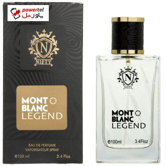 ادو پرفیوم مردانه نیفتی مدل Mont Blanc Legend حجم 100 میلی لیتر