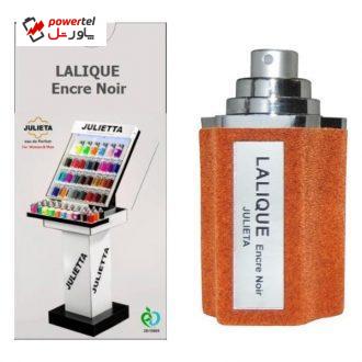ادو پرفیوم مردانه ژولییتا مدل Lalique Encre Noire حجم 30 میلی لیتر