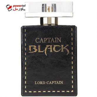ادو پرفیوم مردانه کاپتان بلک مدل Pour Homme Lord Captain حجم 100 میلی لیتر