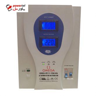 استابلایزر ترانسی رله ای امگا مدل OMG-R11-10K ظرفیت 10KVA